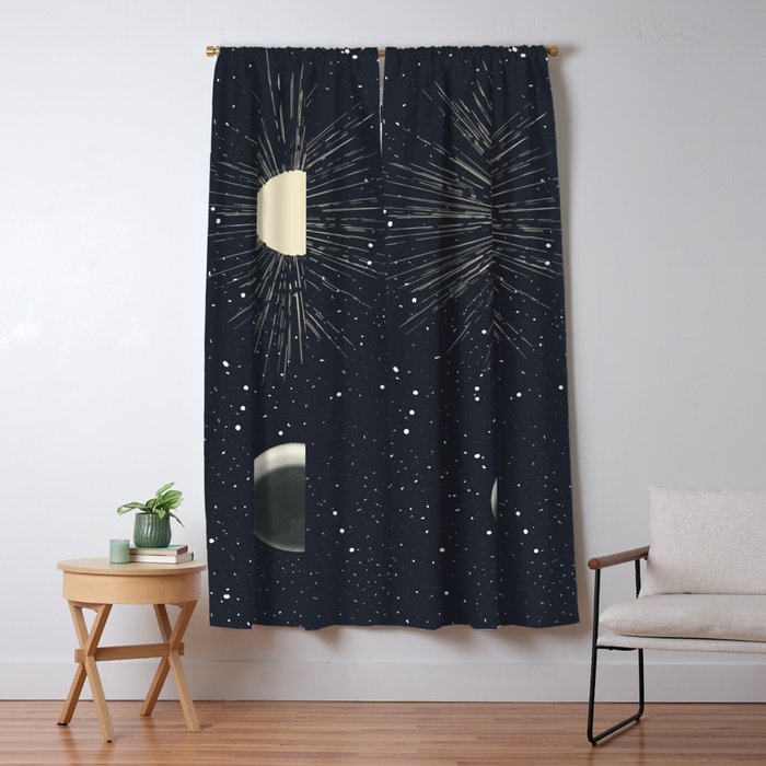 Moon And Sun Window Curtain Gallery Image 1