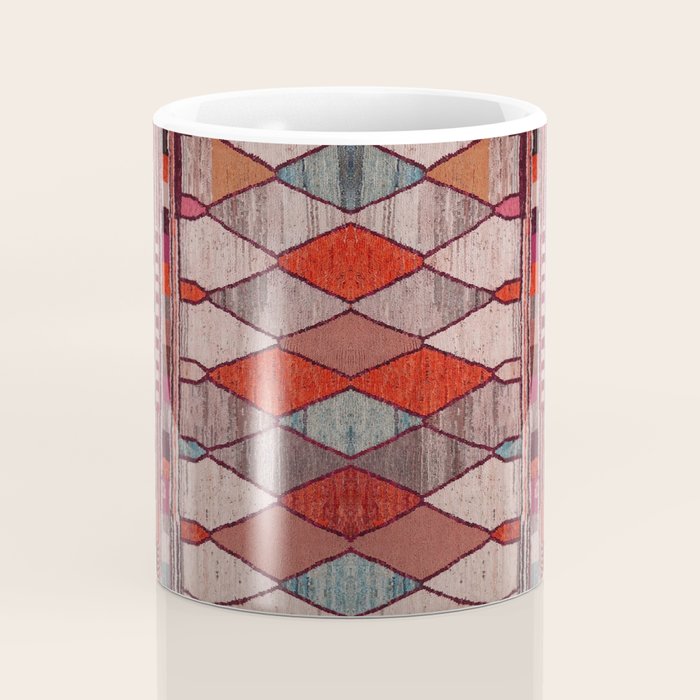 Earthy Berber Geometry Coffee Mug Gallery Image 4