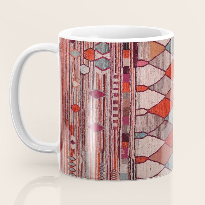 Earthy Berber Geometry Coffee Mug Gallery Image 3