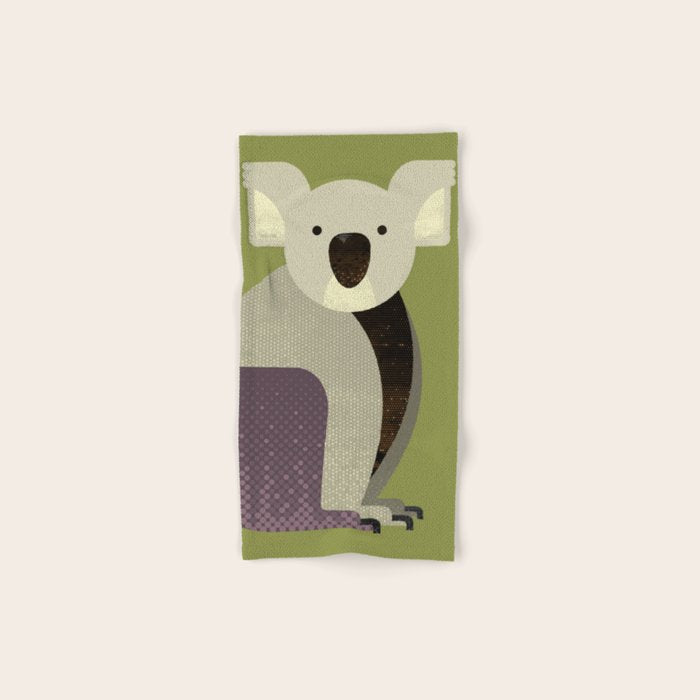 Whimsy Koala Bath Towel Gallery Image 1
