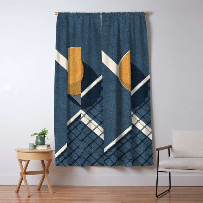 BALLS / Table Tennis Window Curtain Gallery Image 5