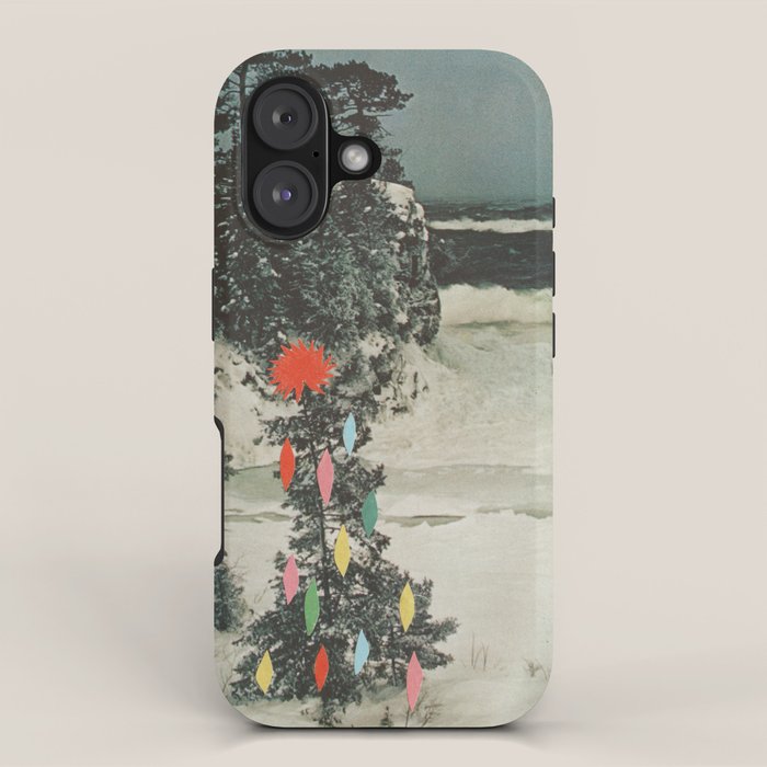 Christmas Beach iPhone Case Gallery Image 1