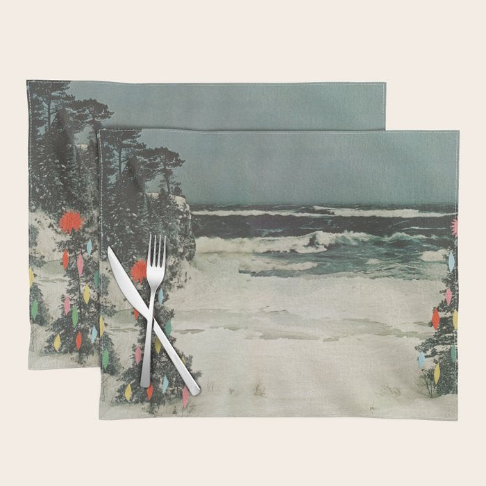 Christmas Beach Placemat Gallery Image 1