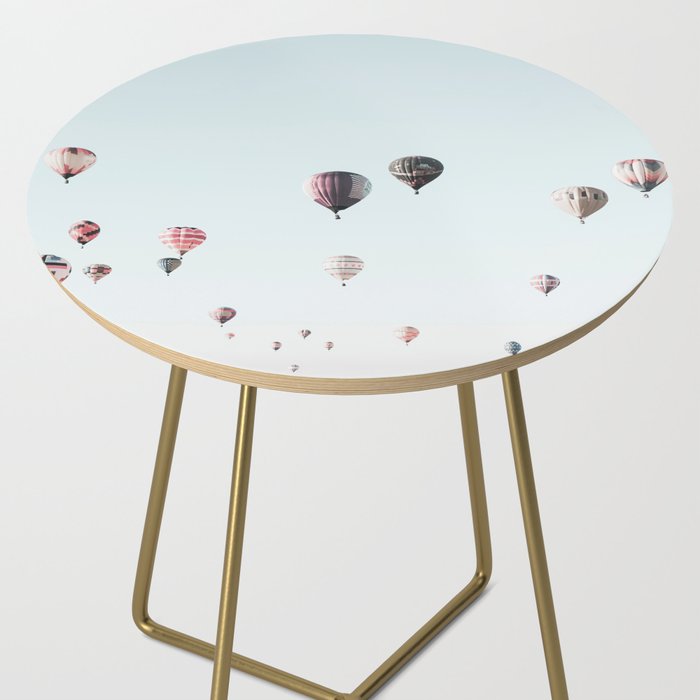 Hot Air Balloons Blue Sky Side Table Gallery Image 2