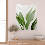 For the love of palms | Botanical fine art photography | Pastel tones in Europe Wall Tapestry Gallery Image 2