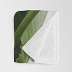 For the love of palms | Botanical fine art photography | Pastel tones in Europe Throw Blanket Gallery Image 3