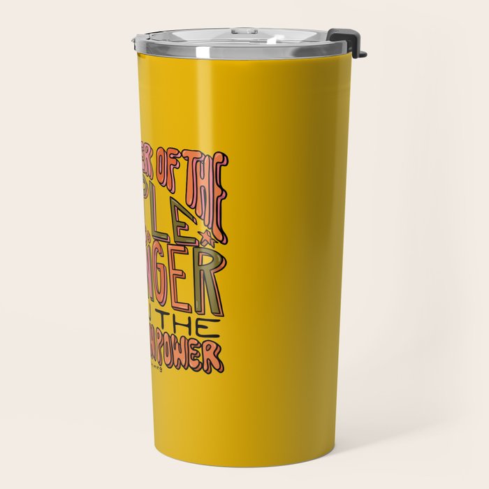 The Power of the People Travel Mug Gallery Image 2