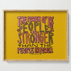 The Power of the People Serving Tray Gallery Image 1