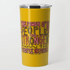 The Power of the People Travel Mug Gallery Image 1