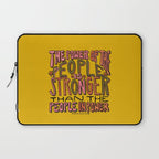 The Power of the People Laptop Sleeve Gallery Image 1