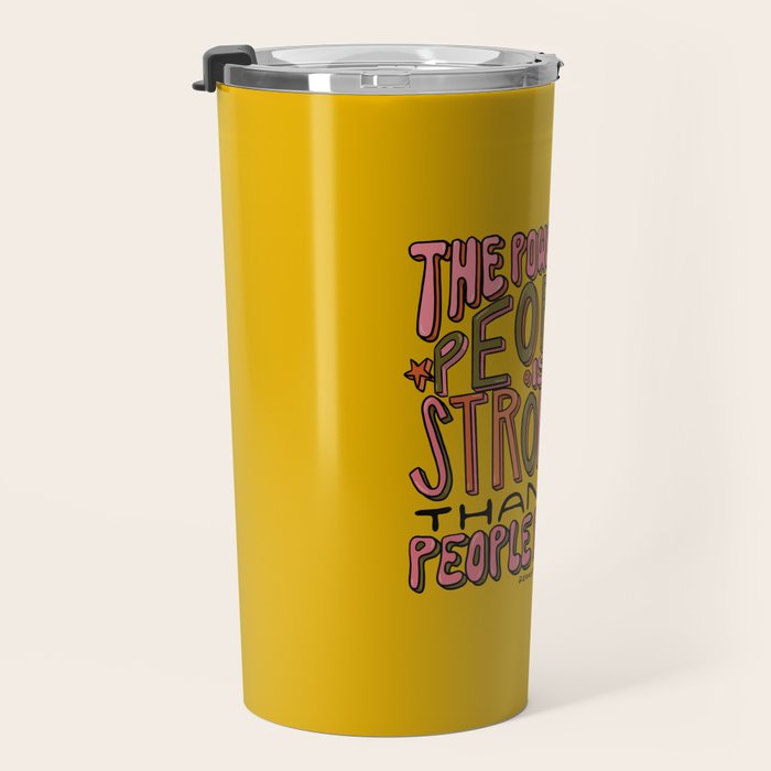 The Power of the People Travel Mug Gallery Image 3