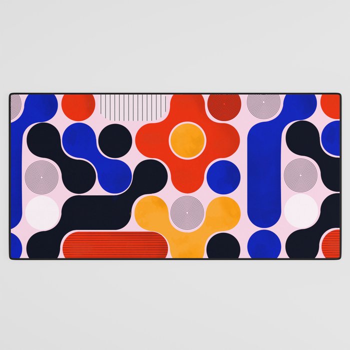 Mid-century no5 Desk Mat Gallery Image 3