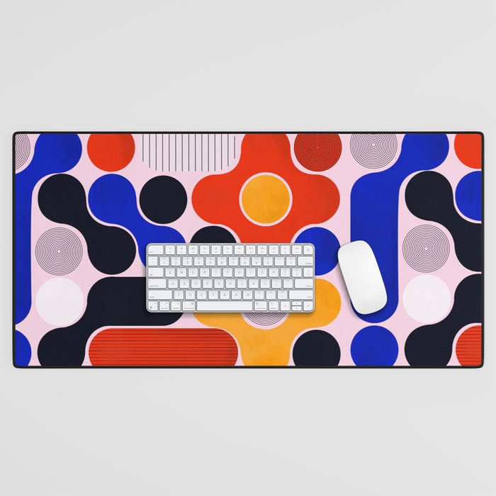 Mid-century no5 Desk Mat Gallery Image 1