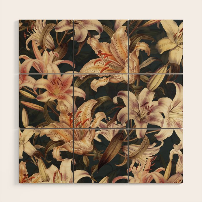 Floral Spice III Wood Wall Art Gallery Image 1