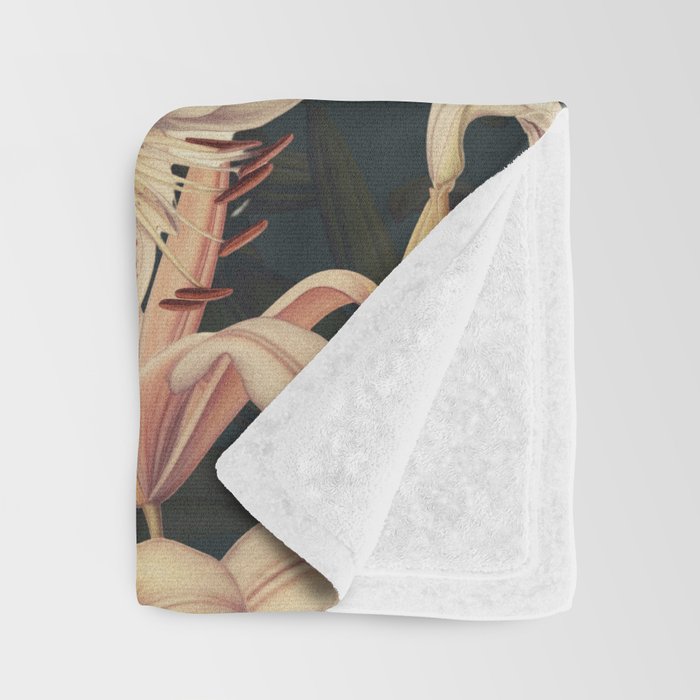 Floral Spice III Throw Blanket Gallery Image 3