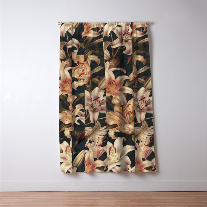 Floral Spice III Window Curtain Gallery Image 3