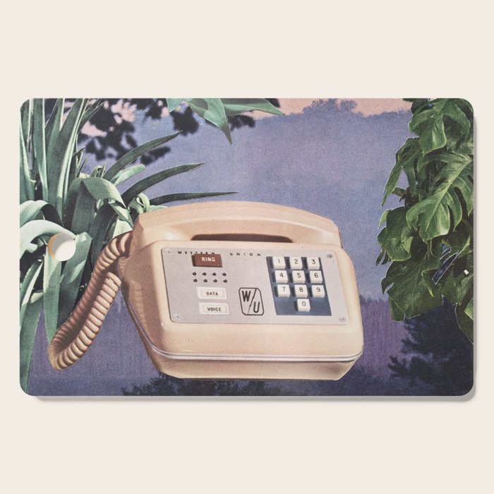 Late Nite Phone Talks Cutting Board Gallery Image 1