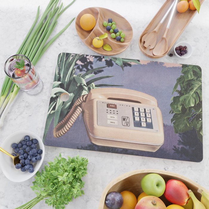Late Nite Phone Talks Cutting Board Gallery Image 2