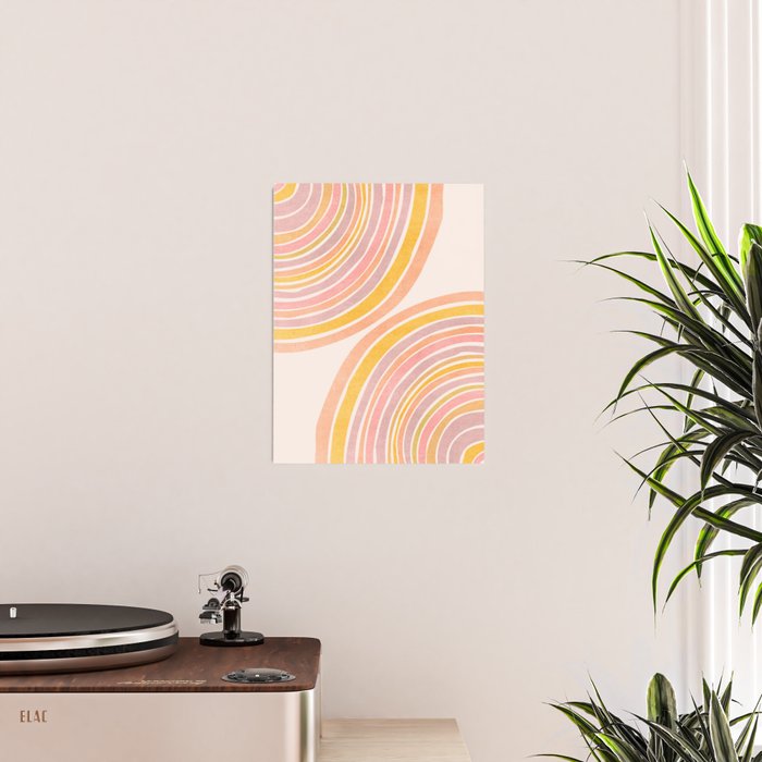 Double Rainbow Drawing Poster Gallery Image 2