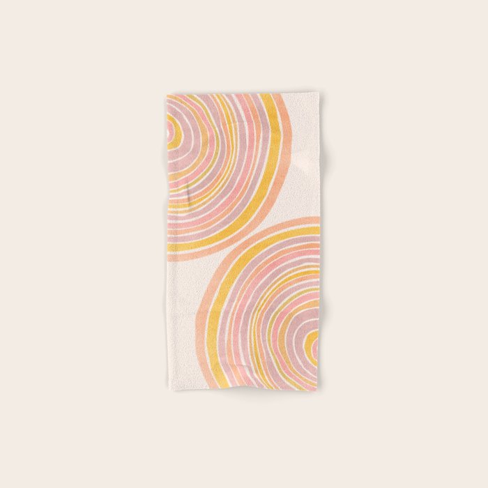 Double Rainbow Drawing Bath Towel Gallery Image 1