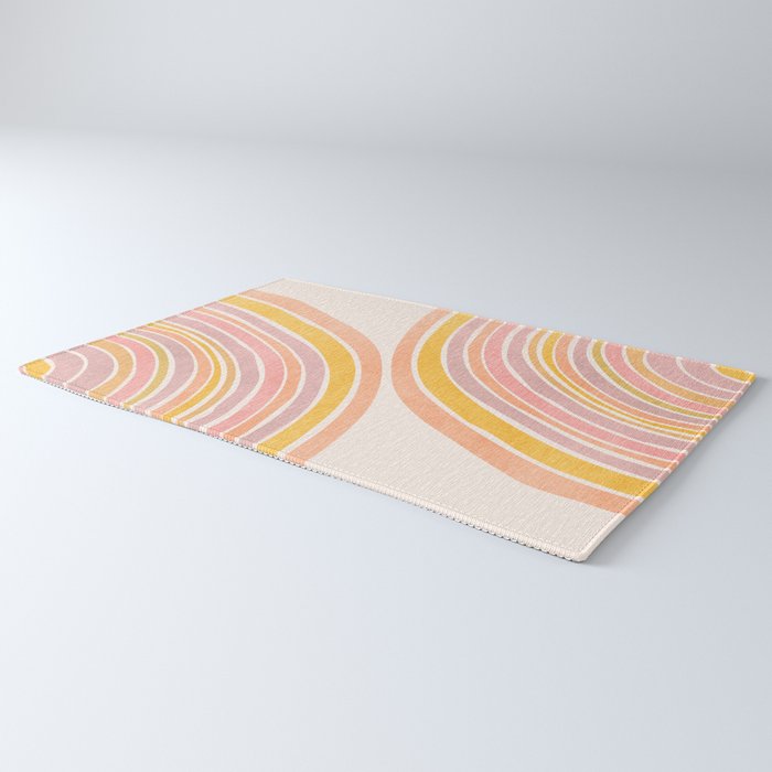 Double Rainbow Drawing Rug Gallery Image 3