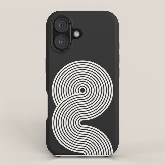 Candy Joyride: Black & White Edition iPhone Case Gallery Image 1