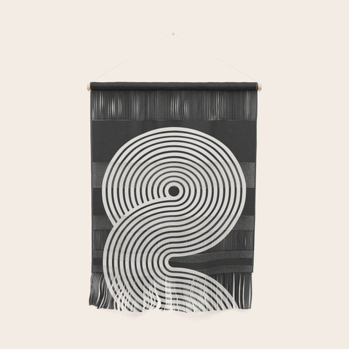 Candy Joyride: Black & White Edition Wall Hanging Gallery Image 1