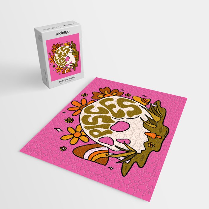 Pisces Skull Jigsaw Puzzle Gallery Image 2