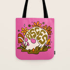 Pisces Skull Tote Bag Gallery Image 1