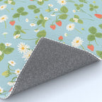 Strawberry Plant Pattern Rug Gallery Image 4