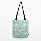 Strawberry Plant Pattern Tote Bag Gallery Image 2