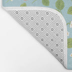 Strawberry Plant Pattern Bath Mat Gallery Image 2