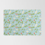 Strawberry Plant Pattern Rug Gallery Image 2