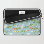 Strawberry Plant Pattern Laptop Sleeve Gallery Image 2