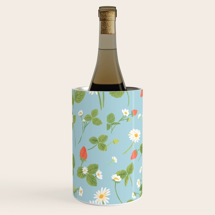 Strawberry Plant Pattern Wine Chiller Gallery Image 3