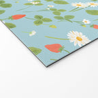 Strawberry Plant Pattern Welcome Mat Gallery Image 2