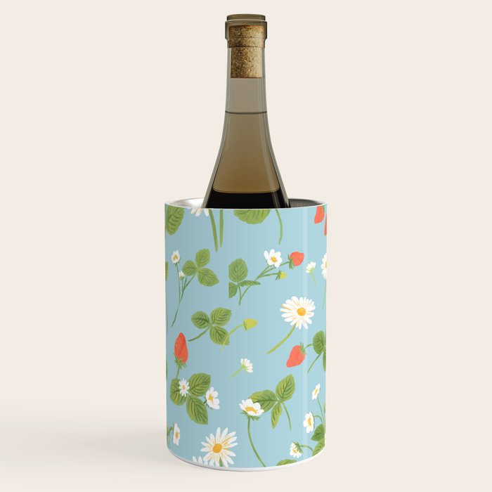 Strawberry Plant Pattern Wine Chiller Gallery Image 2