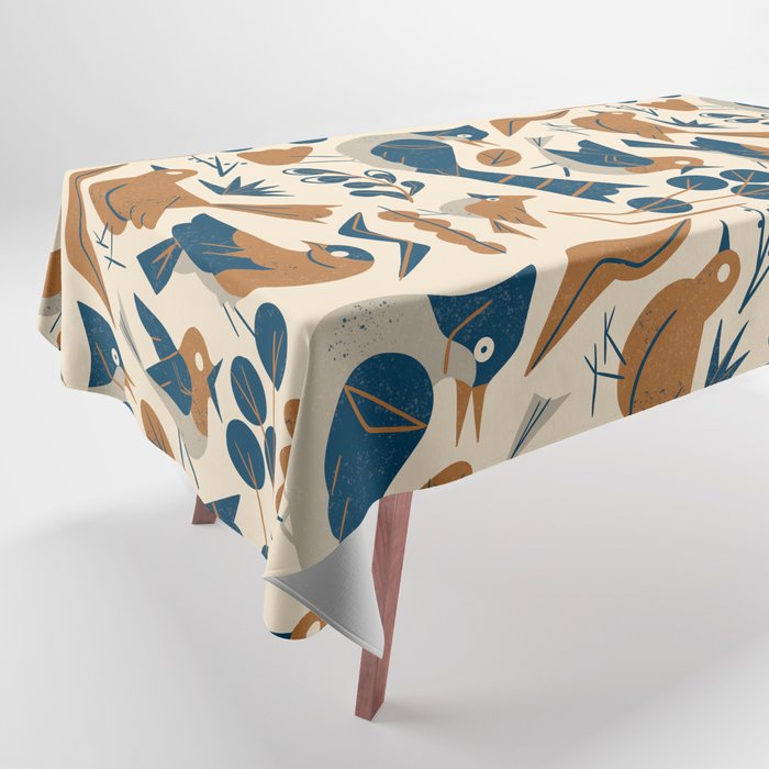 Woodland Songbirds Tablecloth Gallery Image 1