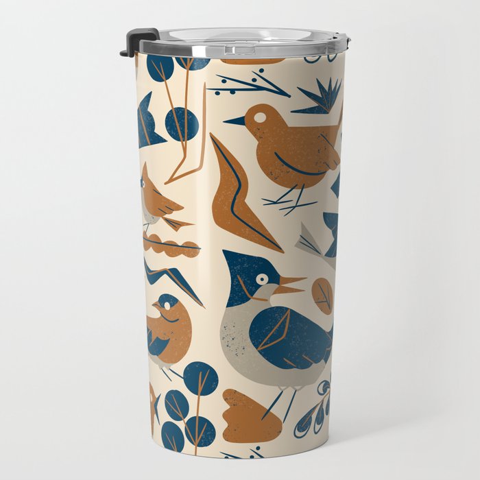 Woodland Songbirds Travel Mug Gallery Image 3