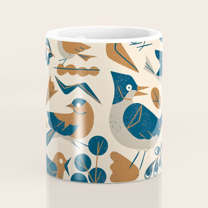 Woodland Songbirds Coffee Mug Gallery Image 4