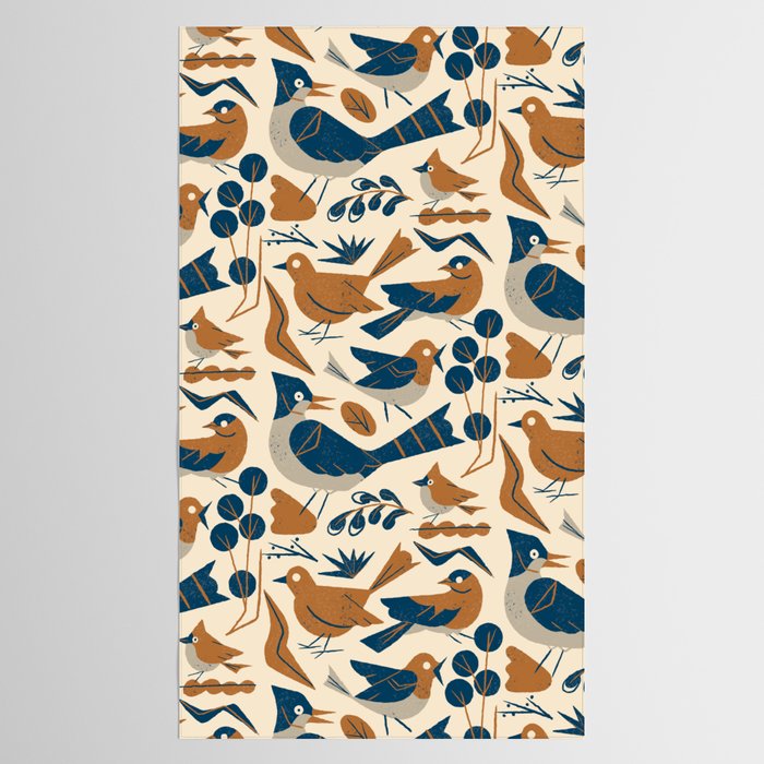 Woodland Songbirds Tablecloth Gallery Image 2