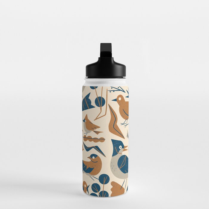 Woodland Songbirds Water Bottle Gallery Image 3