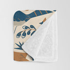 Woodland Songbirds Throw Blanket Gallery Image 3