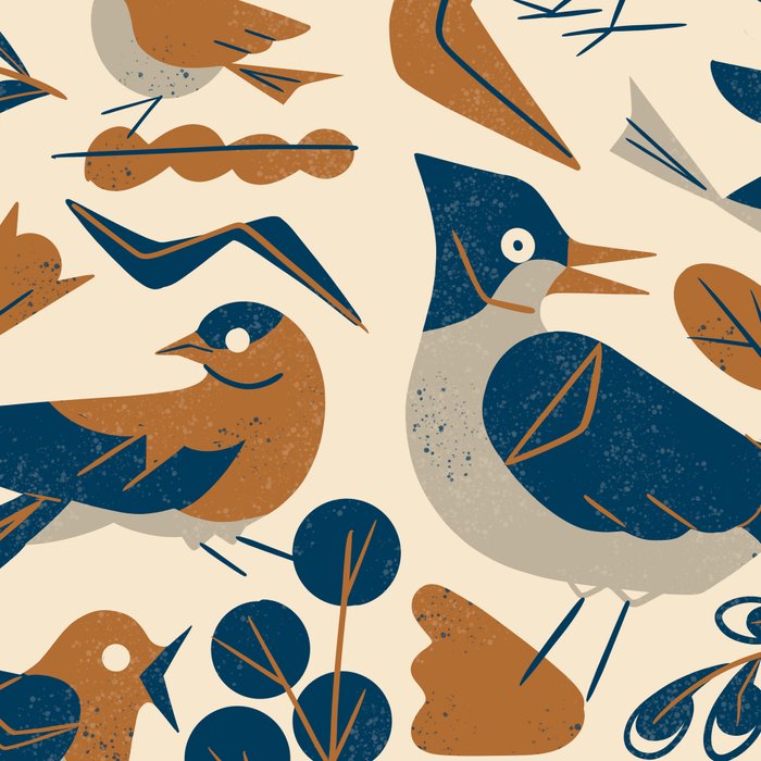 Woodland Songbirds Coffee Mug Gallery Image 2
