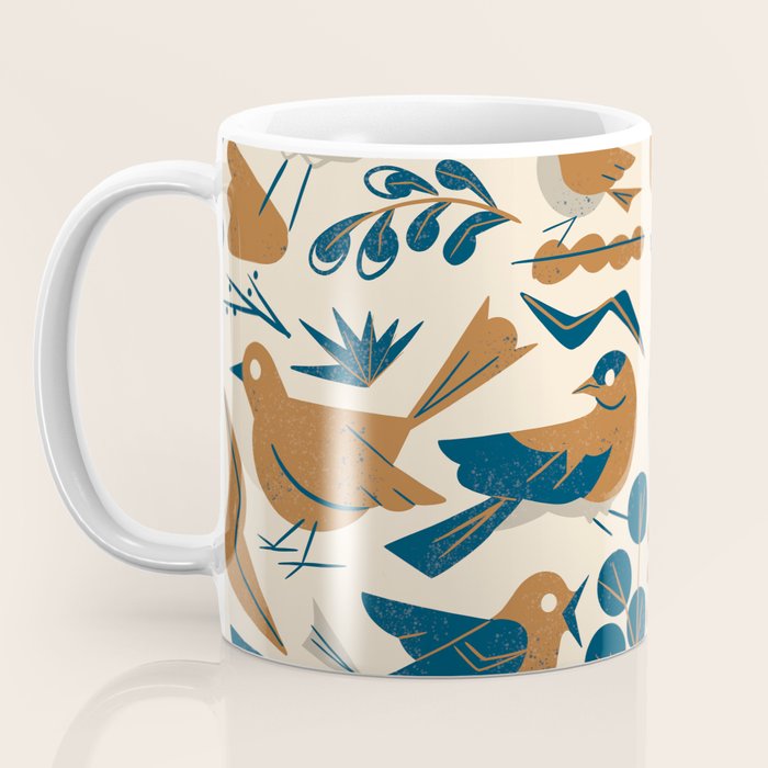 Woodland Songbirds Coffee Mug Gallery Image 3