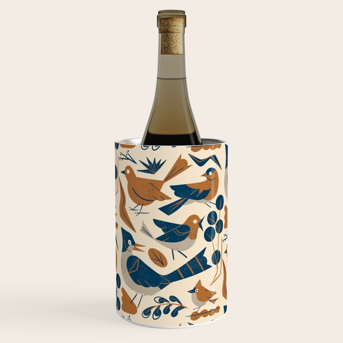 Woodland Songbirds Wine Chiller Gallery Image 1