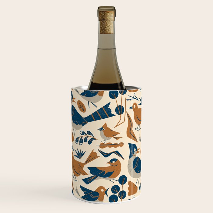 Woodland Songbirds Wine Chiller Gallery Image 2