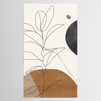 Abstract Art Minimal Plant Tablecloth Gallery Image 2