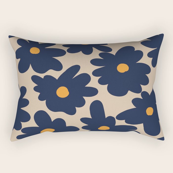 mini floral garden 2  Rectangular Pillow Gallery Image 1