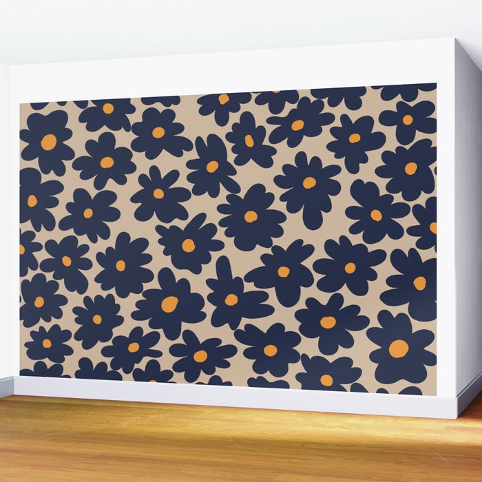 mini floral garden 2  Wall Mural Gallery Image 2